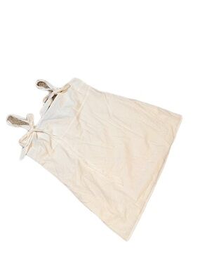 White Tie-Strap Sundress